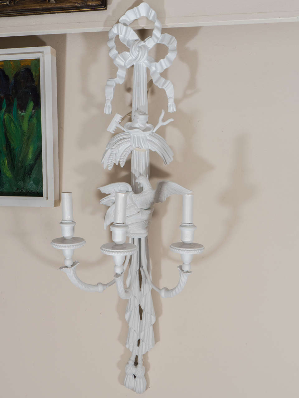 Pair of Early 20th Century Louis XVI Style Wall Sconces