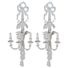 Pair of Early 20th Century Louis XVI Style Wall Sconces
