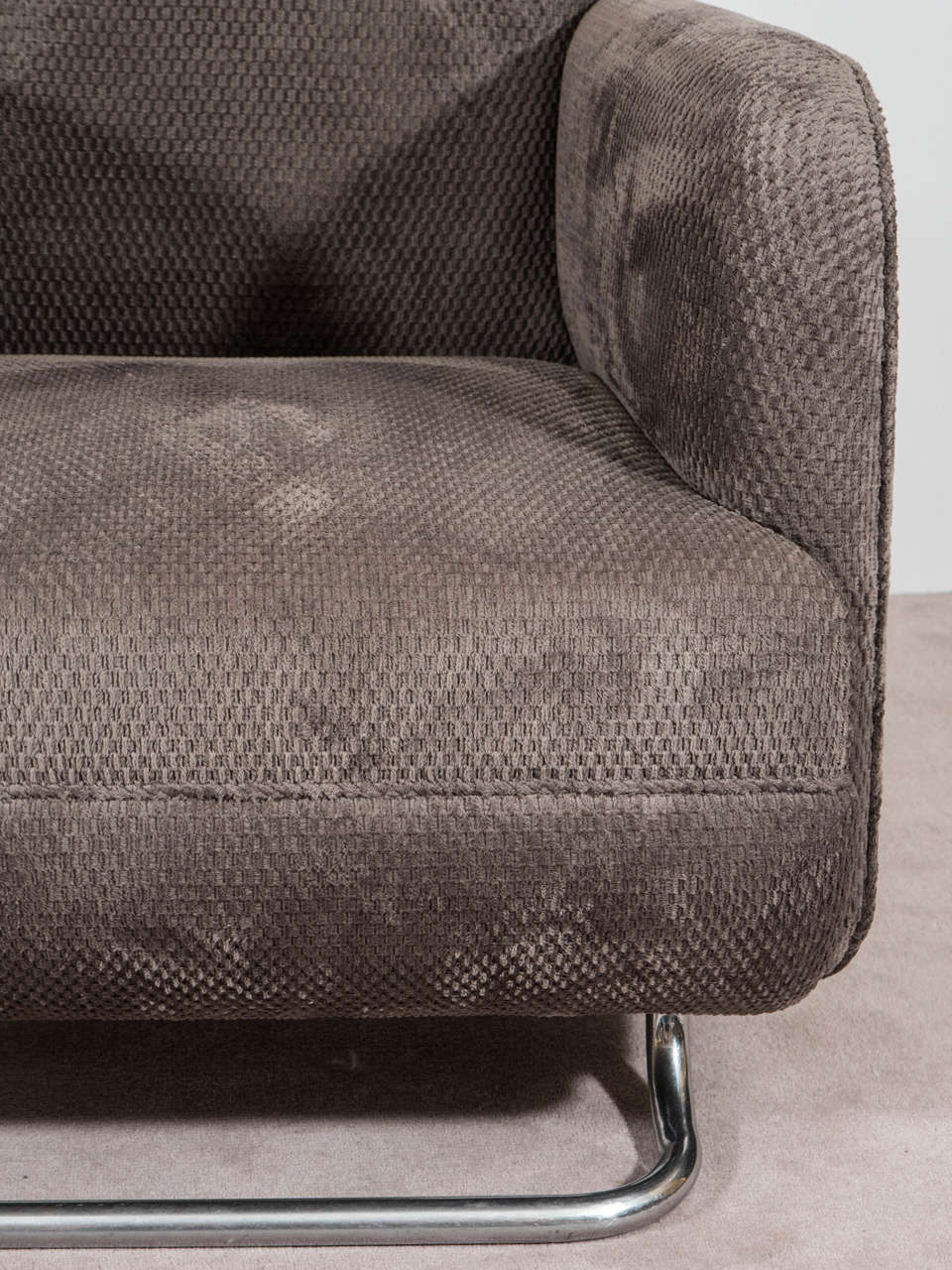 American Extraordinary Modernist Kem Weber Lounge Chair For Sale