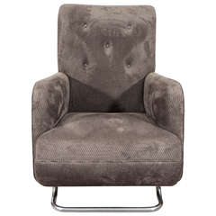 Extraordinary Modernist Kem Weber Lounge Chair