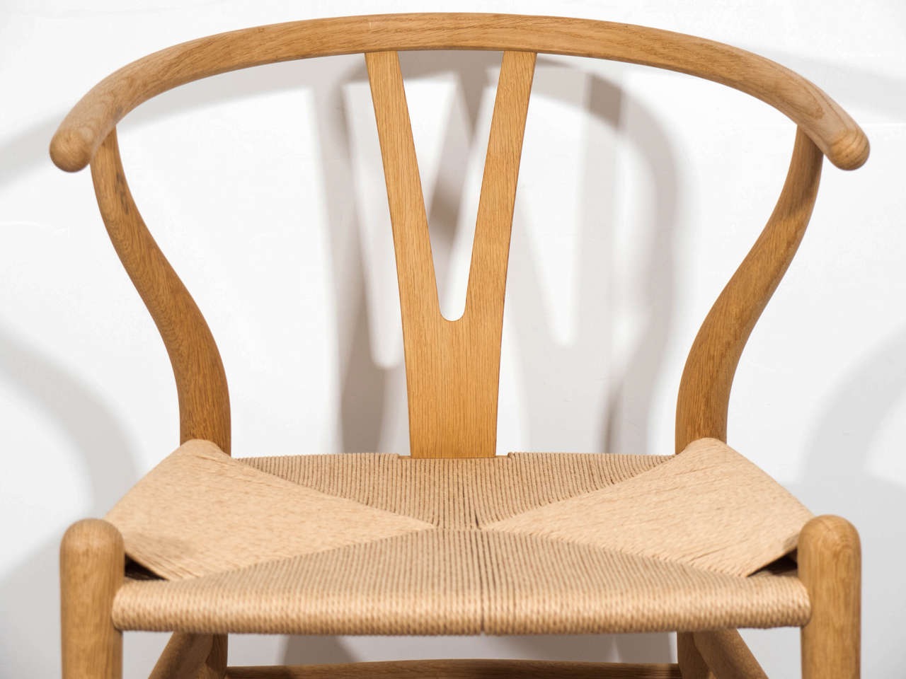 Danish Pair of Wishbone Chairs by Hans J. Wegner for Carl Hansen