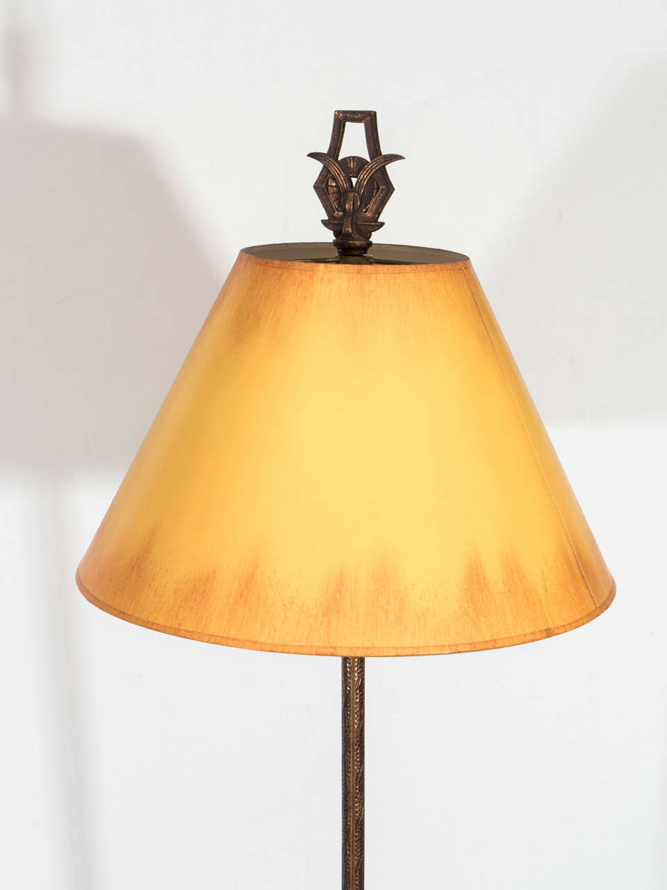Arts & Crafts Hammered Copper Floor Lamp In Good Condition In New York, NY