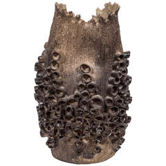 Chinese Modern Ceramic Vase Attributed to Pin Yao Jian 11