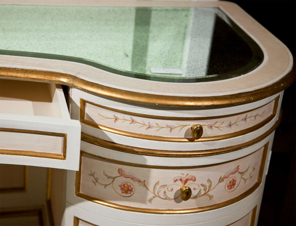 Painted French Vanity Table 2