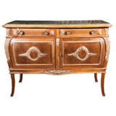 French Empire Style Marble-Top Sideboard 10