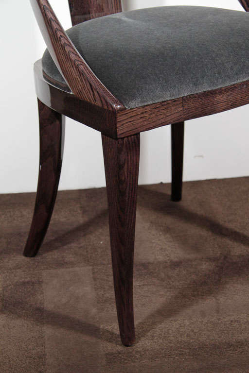 Modernist Mid-Century Klismos Style Desk Chair 2