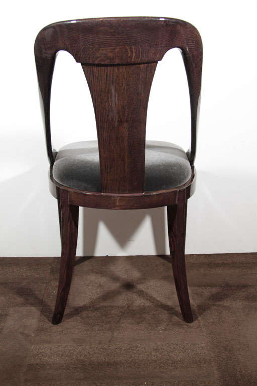 Modernist Mid-Century Klismos Style Desk Chair 1