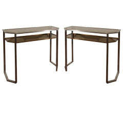 A Pair of Console Tables A Pair of Console Tables