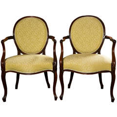Pair of George III Armchairs 12