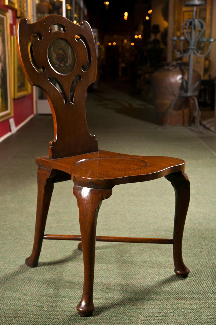 Pair of III Hall Chairs For Sale at 1stdibs