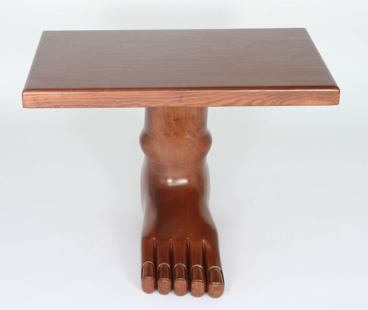 Important and Rare Pedro Friedeberg Foot Coffee Table c.1970 In Excellent Condition In San Diego, CA