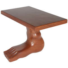 Important and Rare Pedro Friedeberg Foot Coffee Table c.1970