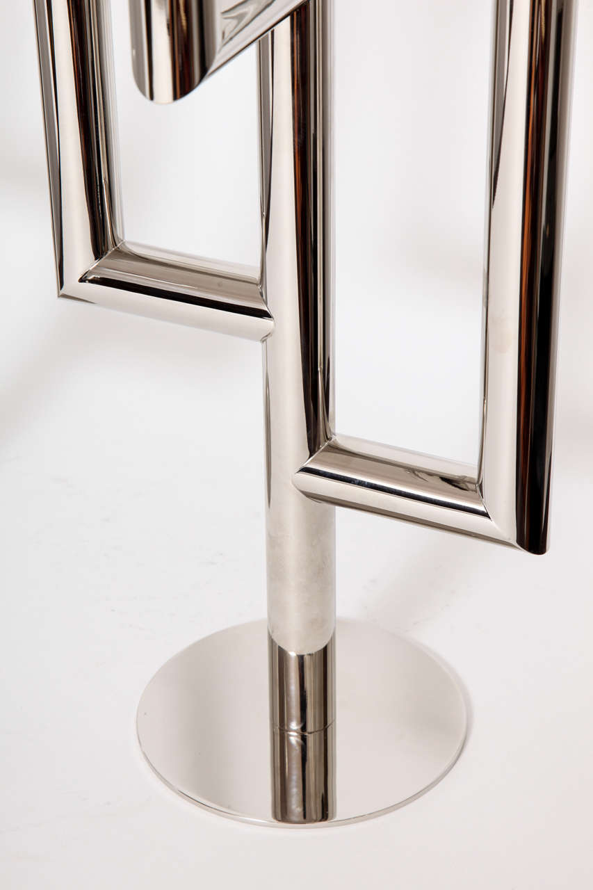 Hagenauer Art Deco Four Arm Candlesticks In Excellent Condition For Sale In New York, NY