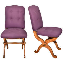 Pair of Jansen Folding Chairs