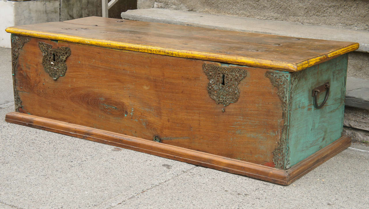 A blanket Chest from India.