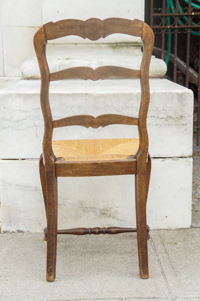 20th Century Set of Four Country French Chairs