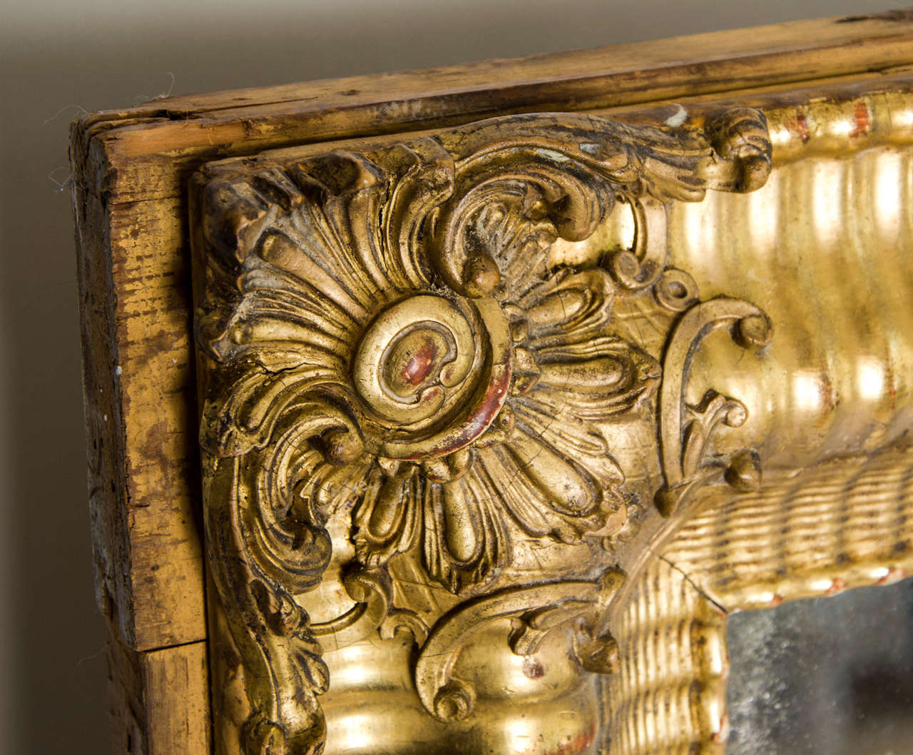 Large 19th Century Gilt Mirror 2