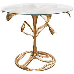 Arthur Court Gold Center Table Base