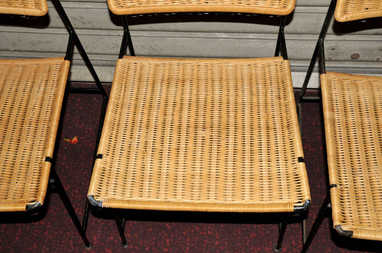 Set of Ten 1950's Chairs For Sale 1