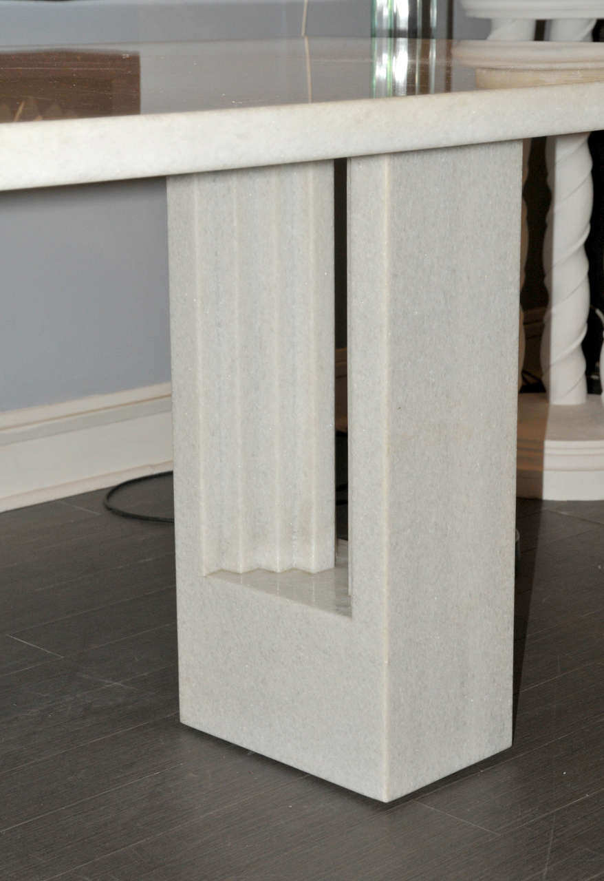 Marble 1971 Large Table For Sale