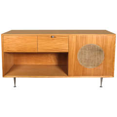 George Nelson Primavera Stereo Cabinet, Manufactured by Herman Miller