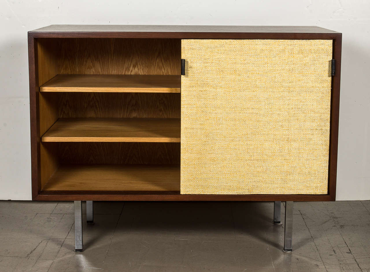 American Florence Knoll Walnut Credenza