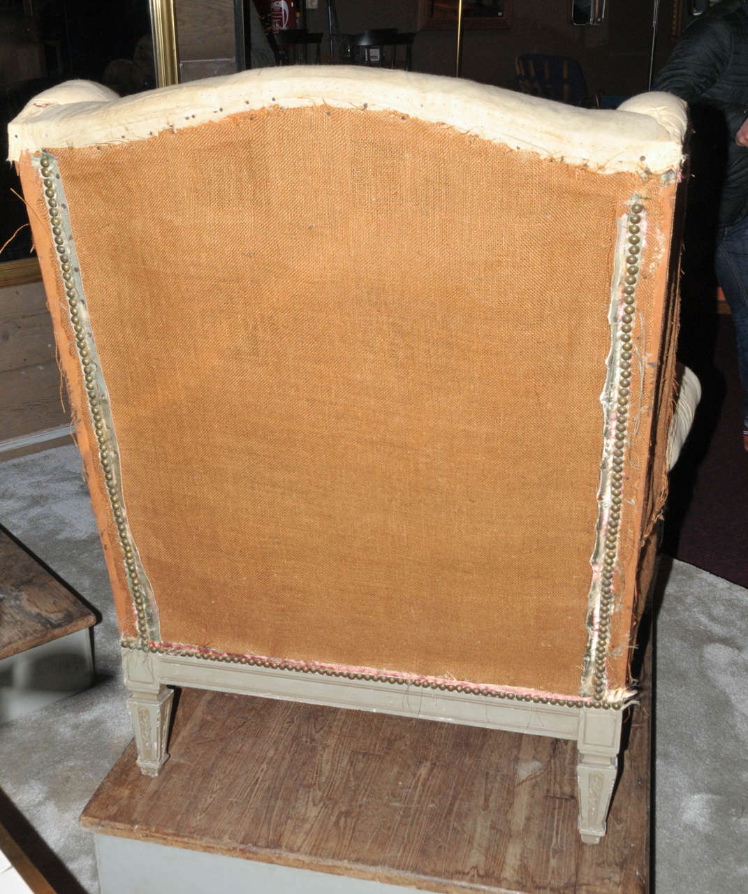 Pair of 1920's Bergere Armachairs For Sale 4