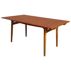 Teak Large Table Designed by Hans J. Wegner for Andreas Tuck, Denmark
