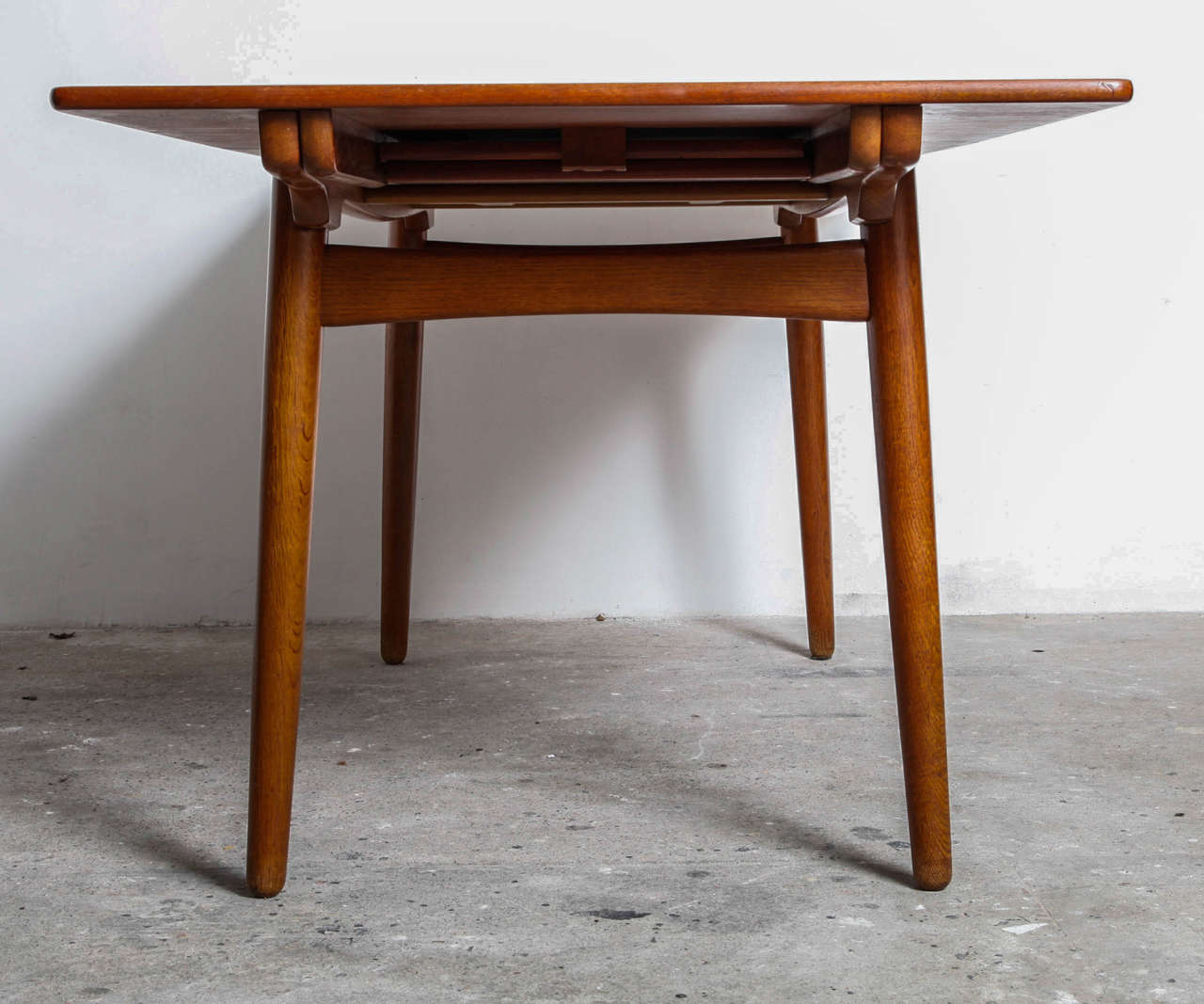 Danish Teak Large Table Designed by Hans J. Wegner for Andreas Tuck, Denmark