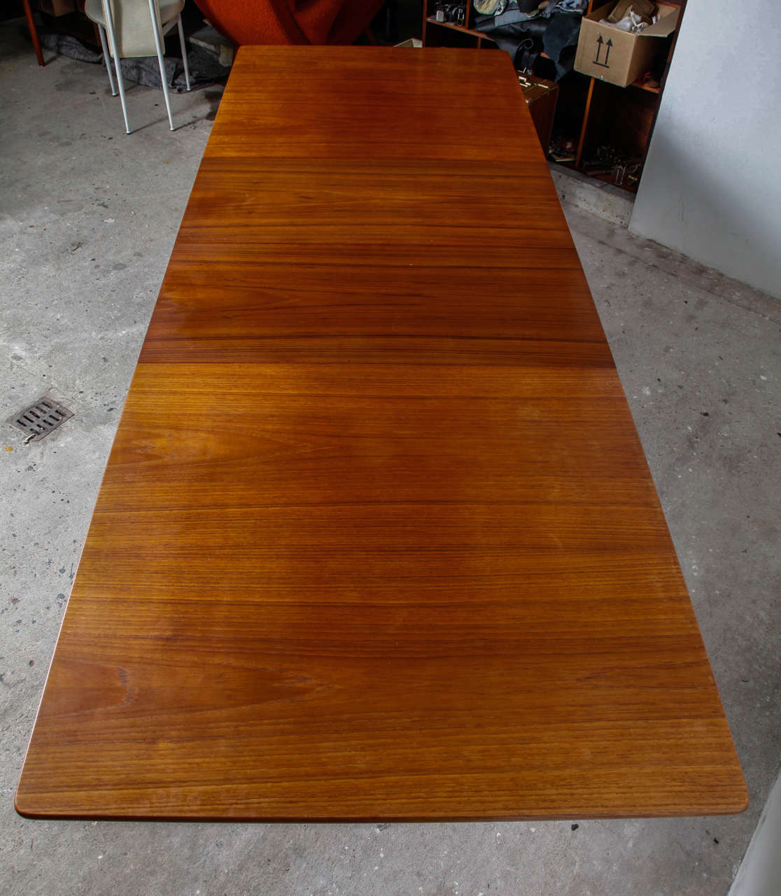 Teak Large Table Designed by Hans J. Wegner for Andreas Tuck, Denmark 1