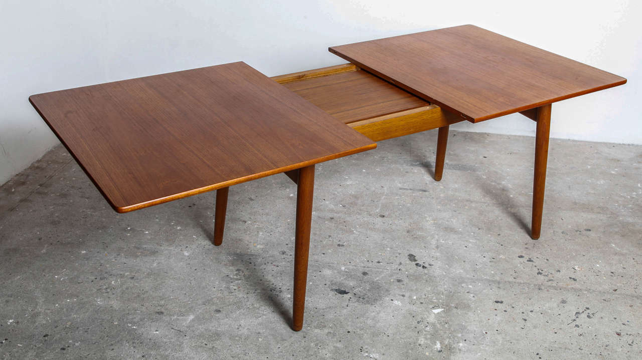 Teak Large Table Designed by Hans J. Wegner for Andreas Tuck, Denmark 3