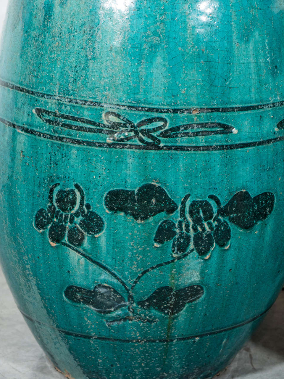 Ceramic Garden Stools, c. 1900 In Good Condition In New York, NY