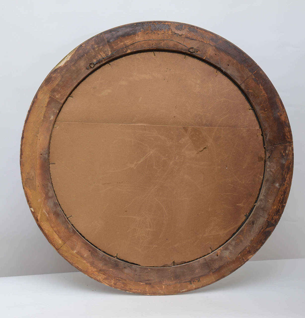 Vintage Gilt Wood Handcrafted Sunburst Mirror Italy 3