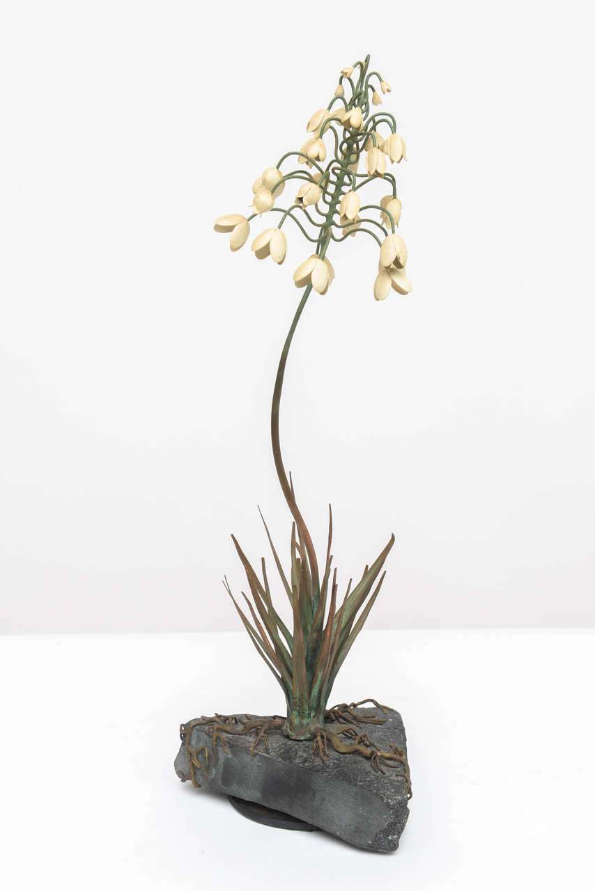 Mid-20th Century Lily of the Valley Sculpture