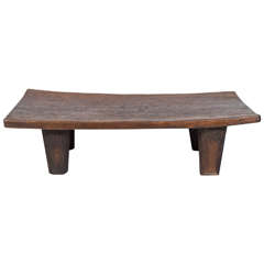 Vintage Rare African Child's Bench, 1940s