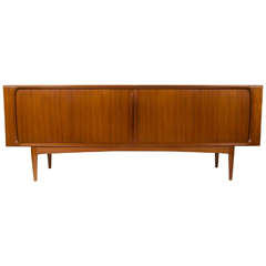 Danish Tambour Pedersen Sideboard