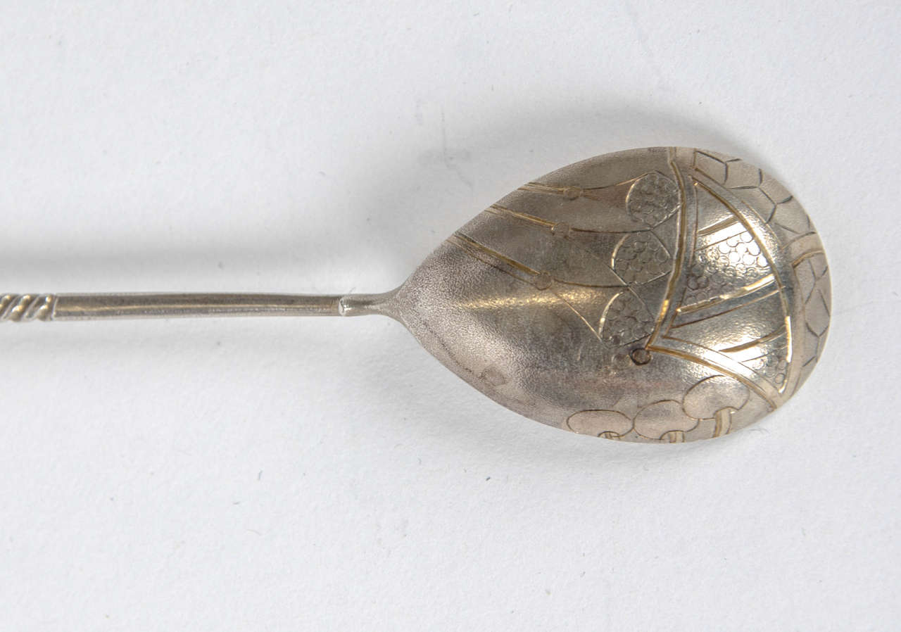Imperial Russian Silver Spoons 2