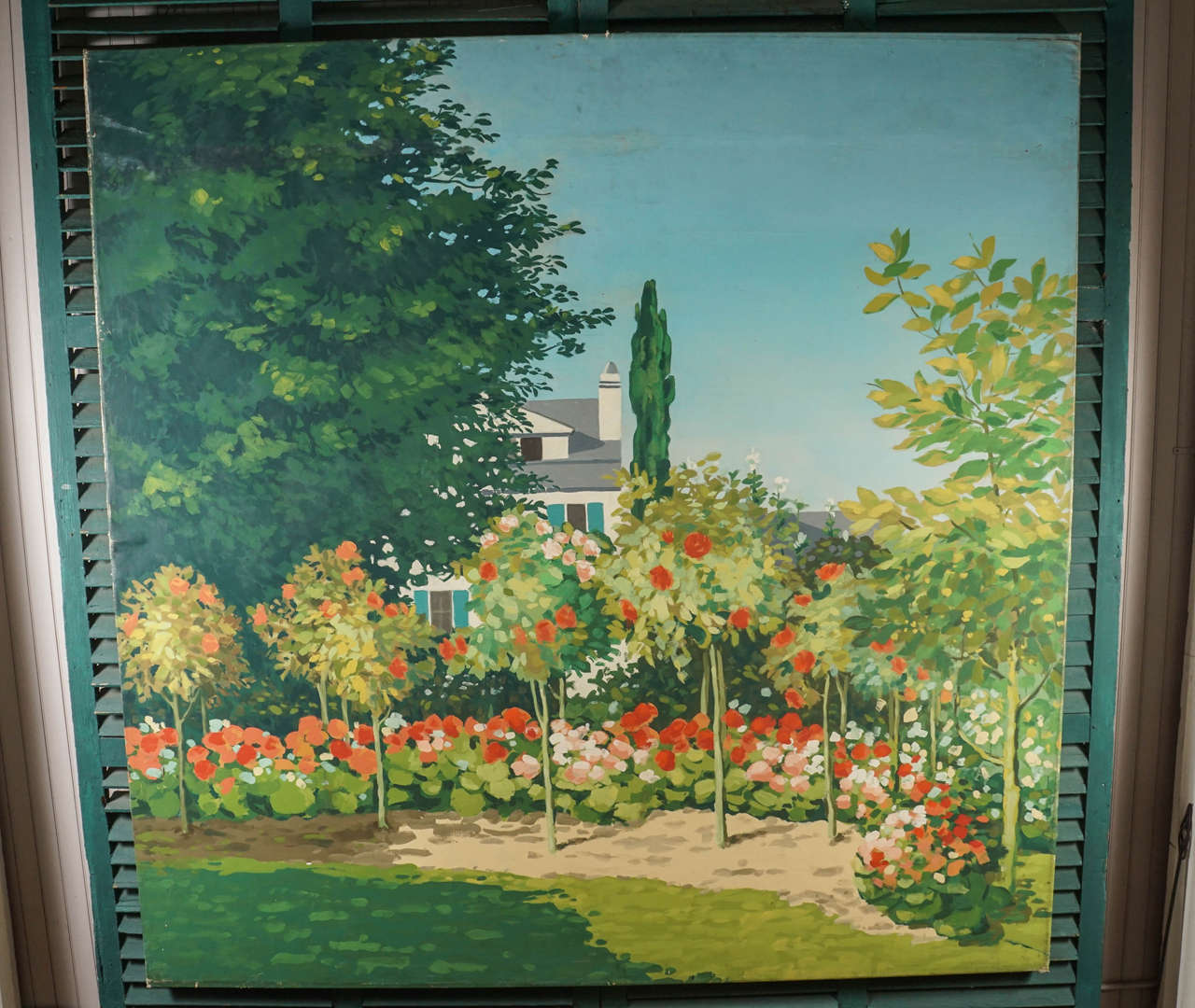American Large Summerscape Painting