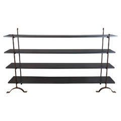 Vintage Metal Shelving Unit