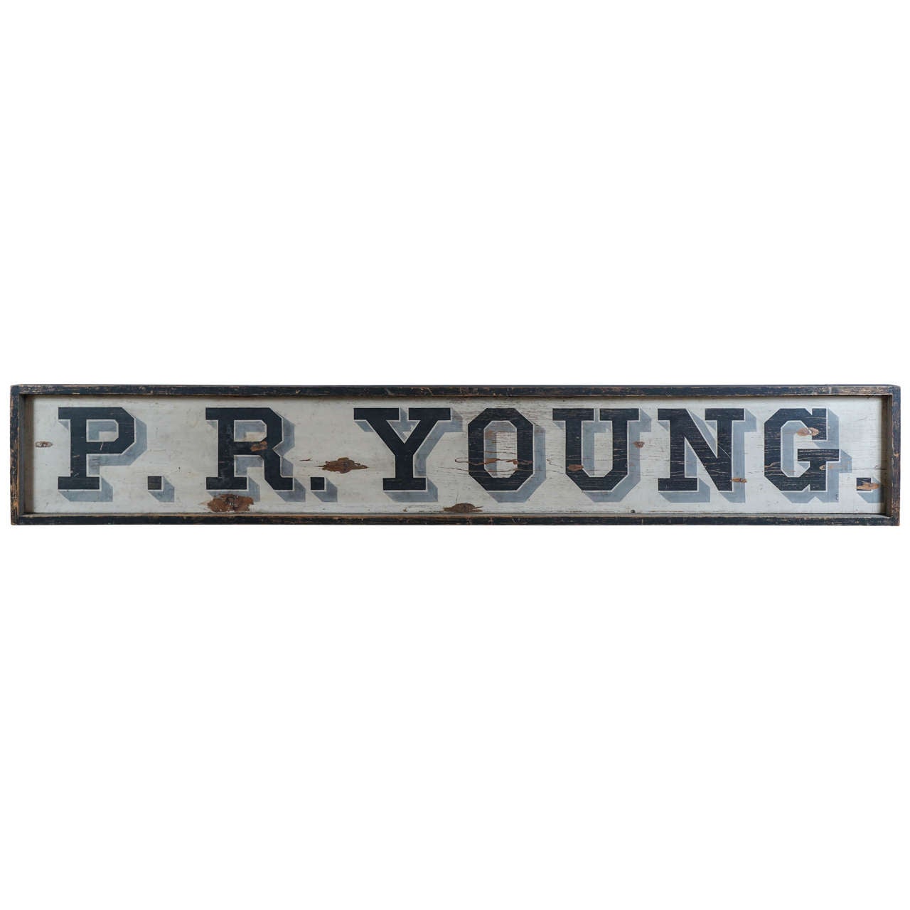 "P.R. Young" New York State Sign For Sale