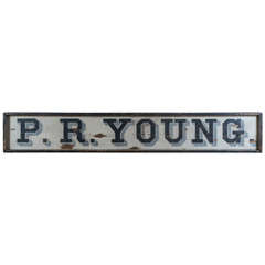 "P.R. Young" New York State Sign