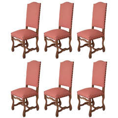 6 Os De Mouton Dining Chairs