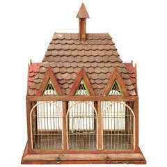 Vintage Hand Made Bird House