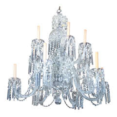 Waterford Style Crystal Chandelier