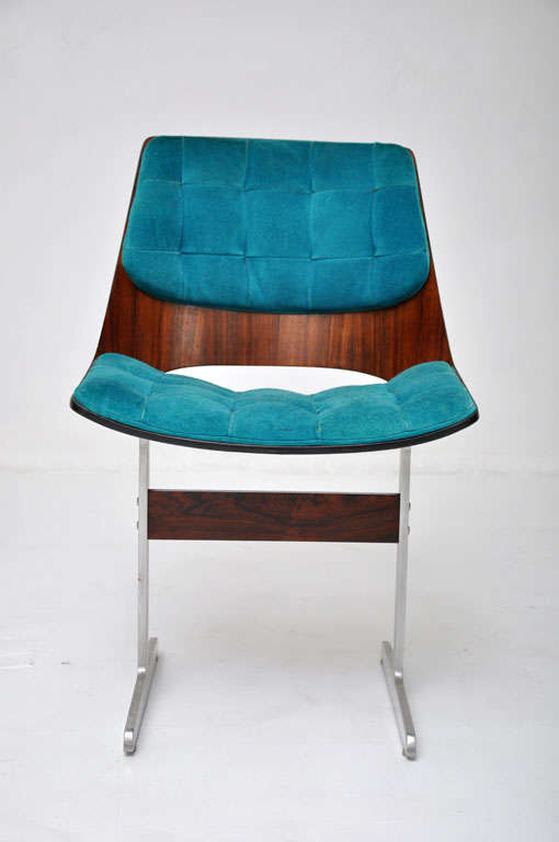 Jorge Zalszupin - 8 Rosewood dining chairs