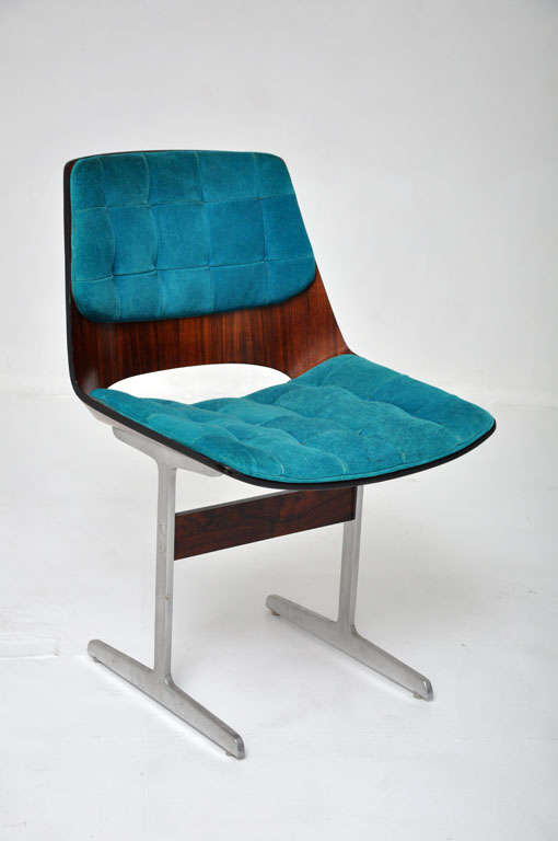 Brazilian Jorge Zalszupin - 8 Rosewood dining chairs