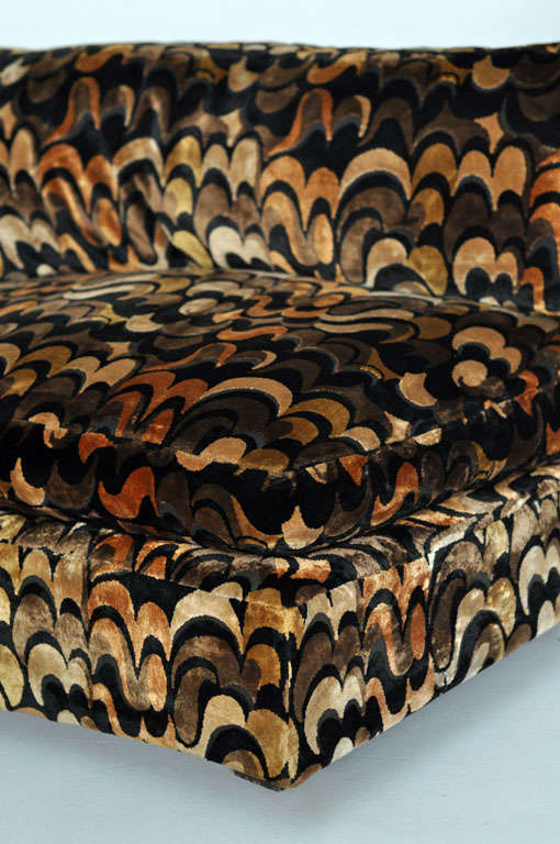 Milo Baughman Serpentine Sofa 1