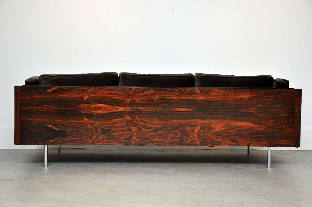 Rosewood case sofa - Milo Baughman 4