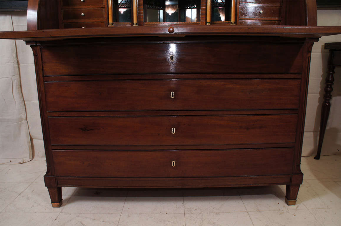 19th Century Danish Biedermeier Secretary