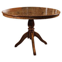 Anglo Indian Inlay table